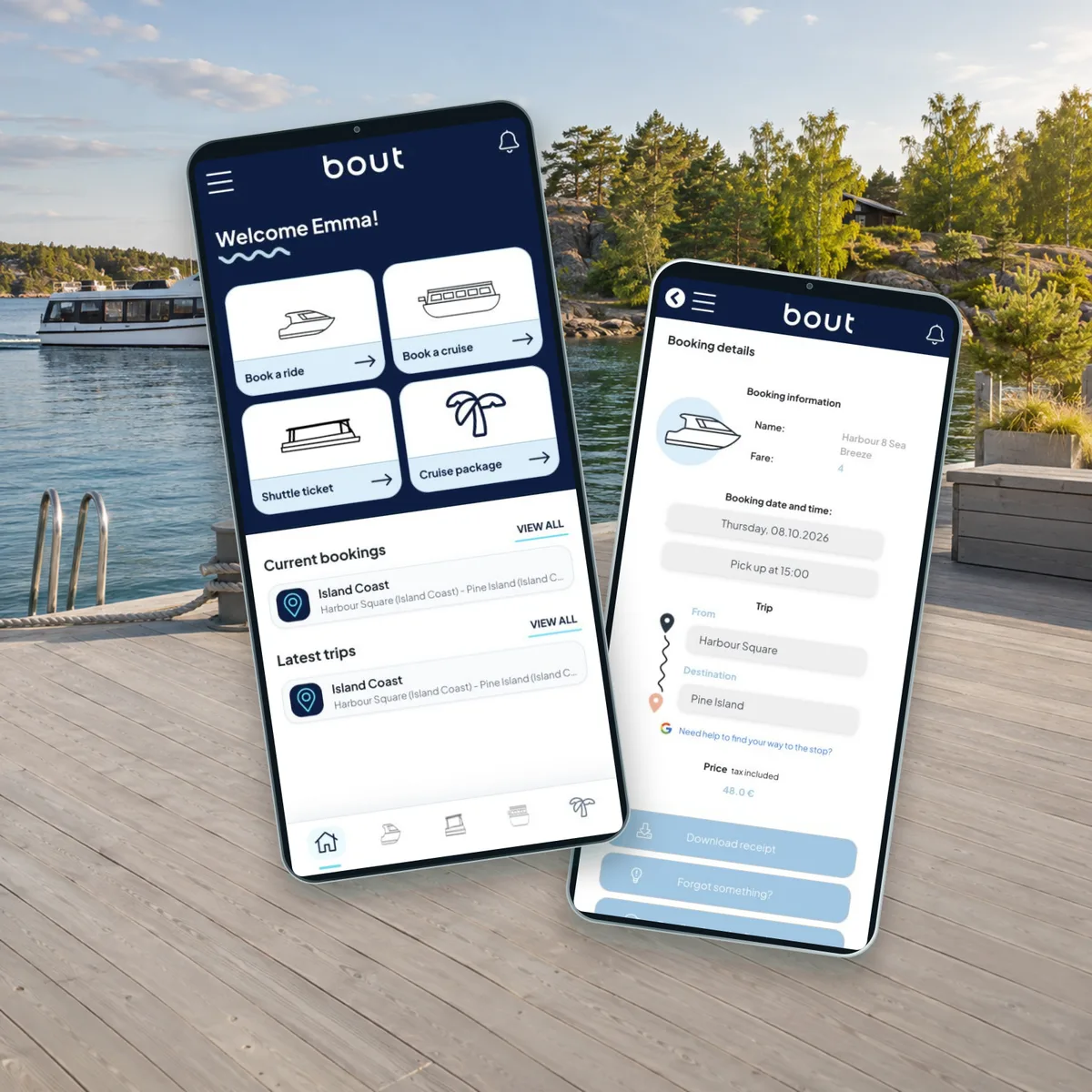 Bout Ride on-demand water taxi platform