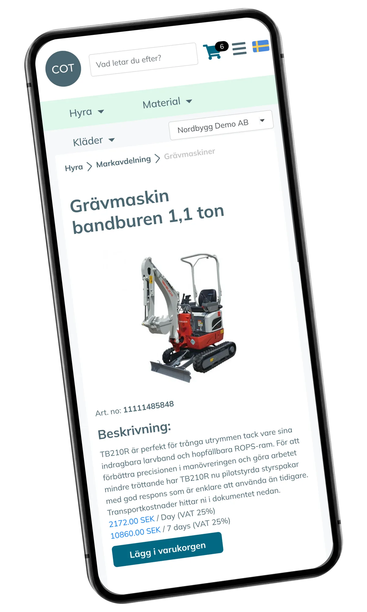 COT Sverige Portal