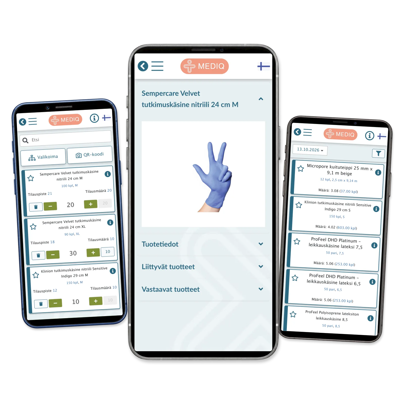 Mediq Aitta healthcare B2B commerce and inventory platform