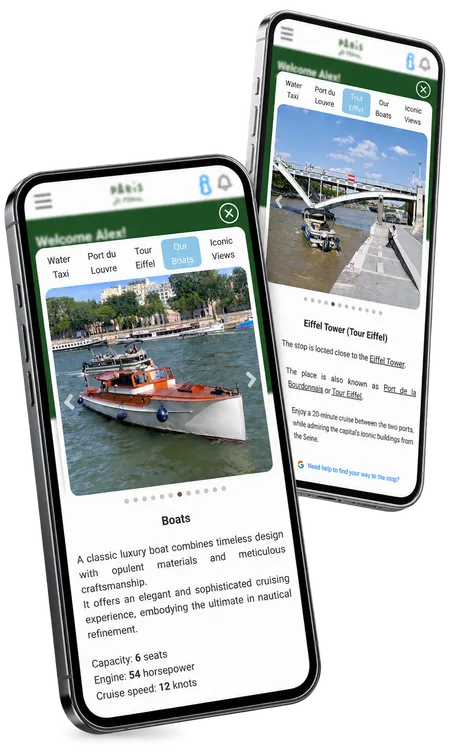 Taxi Seine Paris