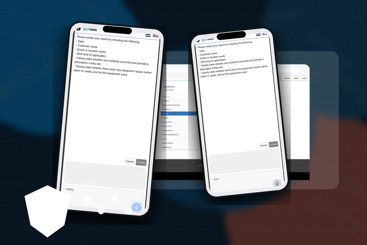 RepSec AI and voice-assisted report creation workflow